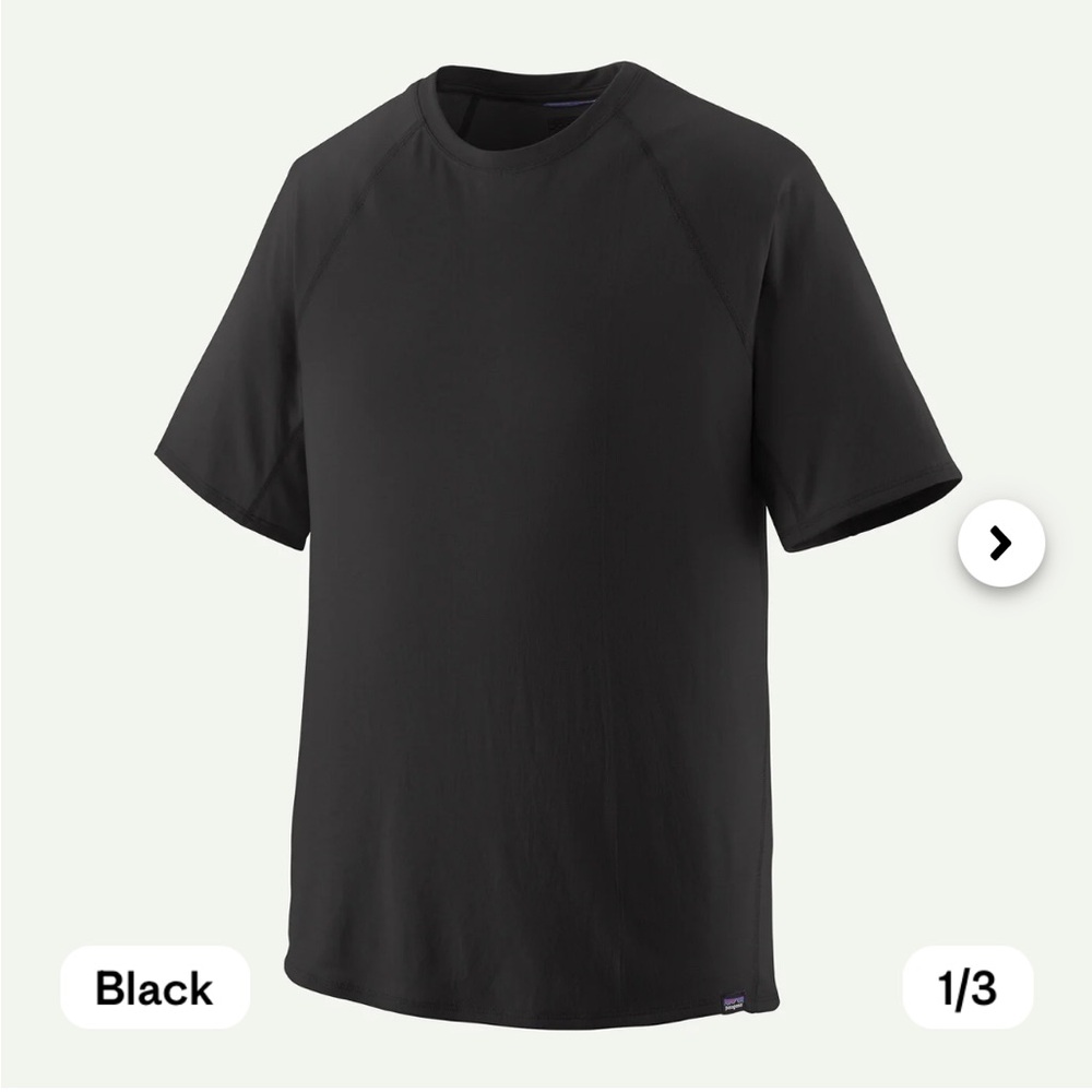 Patagonia capilene cool trail tee - Men’s size small